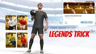LEGEND Black Ball Trick In LEGENDS Worldwide Clubs Box Draw || Pes 2021 Mobile