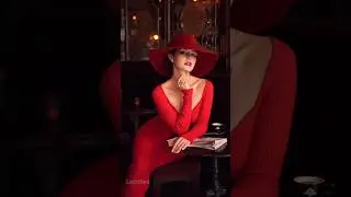 Timeless Elegance: The Lady In Red #style