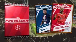 UCL Programme 23 - Topps Kick Football Card Trader Pack Opening Highlights