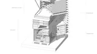 Drawing_ axono of the highrise.