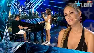 El amor de esta pareja de concursantes conquista a Edurne | Audiciones 8 | Got Talent España 2021