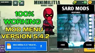 Mini Militia Mod Menu ( NEW ) v5.4.2 | Unlimited Health | Unlimited Ammo | - Link In The Comment 👇👇