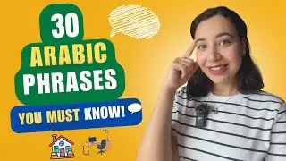 Learn 30 Daily Arabic Phrases You Must Know | Learn Arabic for Beginners from Zero to Hero
