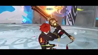 Diluc sacrifices himself in a domain | Genshin Impact Mobile Gameplay