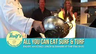 Chef Rolf's New Florida Kitchen - ALL YOU CAN EAT Surf and Turf!