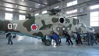 Ремонт и модернизация вертолетов Ми-24 вооруженных сил Грузии