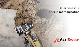 ACTISWEEP - Balai pousseur pour la m&eacute;thanisation