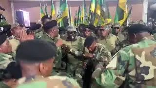 ANC Mk liberation war Veterans Singing revolutionary songs