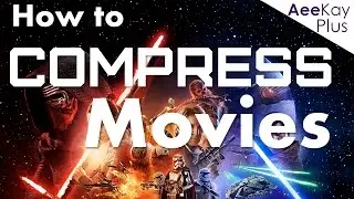 How to compress HD / 4K  movies | Handbrake tutorial | Windowshelp#8