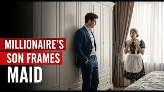 Millionaire's Son Frames Maid