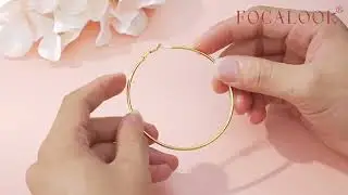 FOCALOOK Hoop Earrings