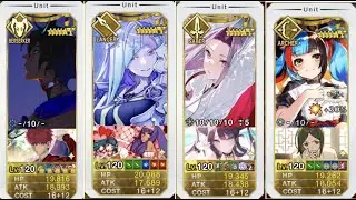 FGO NA - Castle of Shining Dawn and Shadowed Dusk Grail Front 9 : Level 120