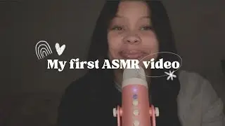 My first ASMR Video (I tried)