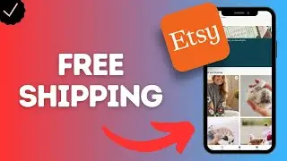 How to Find Products with Free Shipping in Etsy App (filter items that include shipping at no cost)