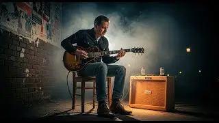 Relaxing 1960s Blues Guitar | Midnight Valve Blues