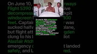 The flight where the captain was sucked out of the cockpit