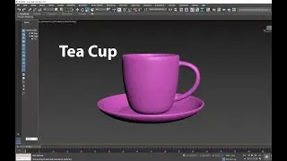 Tea Cup Modeling Tutorial .