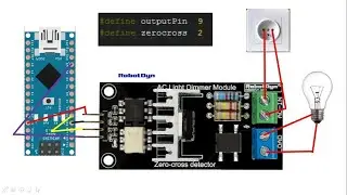 [SOURCE CODE] PWM Dimmer Arduino - Zero Crossing