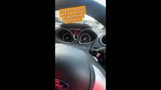 2010 Ford Fiesta - Manual Remote Programming Sequence #remoteprogramming #keyprogramming