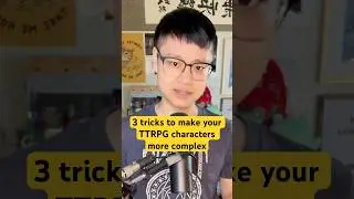 GM Tip: Want, Need, Flaw