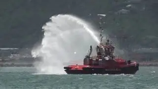 WELLINGTON TUG BOAT TIAKI IN WELLINGTON HARBOUR