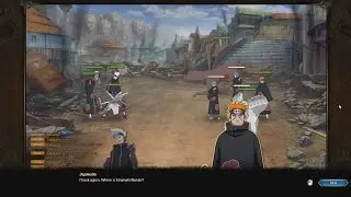 Naruto English Online MMO Walkthrough Part 42 - Pain Jigokudo Boss Fight Gameplay 1080p