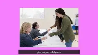Welcome to Your Vote - How to Vote at the Polling Station in Wales
