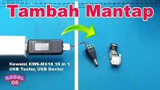 Keweisi KWS MX18 10 in 1 USB Tester USB Doctor alat tes USB meter