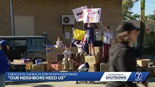 New Omaha food drive locations announced, Cub Scouts hold drive