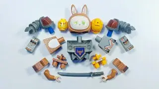 LEGO NEXO KNIGHTS AND LEGO LABUBU BROWN KATANA | LEGO BUILD