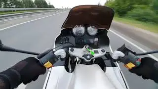 BMW R 1100 RS, небольшой прохват. #bike #bmw #freeride #fast