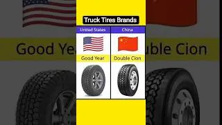 Truck tires brands from Different Countries