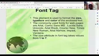 IWP REVIEW TITLE :HTML