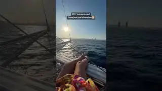 Sunset boat tour in Barcelona