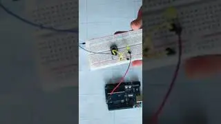 Arduino, LED and a button.