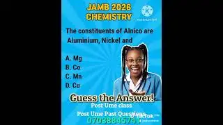 jamb2026 chemistry #edumathhub #shortsvideo #jambchemistry #jamb2025  #quiz
