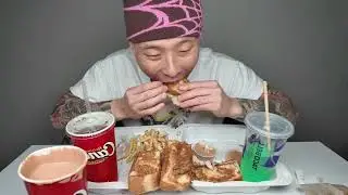 Raising canes mukbang
