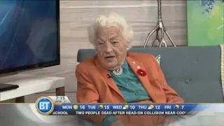 95-year-old Hazel McCallion shares her tips on living a happy, healthy life