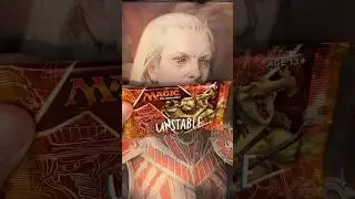 Magic: The Gathering Booster Pack of Unstable #mtg #magicthegathering #boosterpack #asmr
