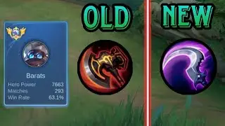 New Meta!? Best Build And Emblem For Barats In New Update| Mobile Legends|