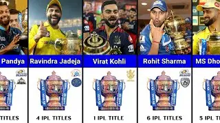 Best Players Who Won Most Indian Premier League Title (2008-2025)