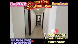 Luxury Summerton Condominium for RENT,Bayan Lepas,Penang