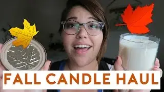Bath and Body Works Fall Candle Haul!