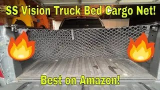 Truck Bed Cargo Net Review! Best Cargo Net on Amazon! Best Truck Bed Storage System Toyota Tundra!