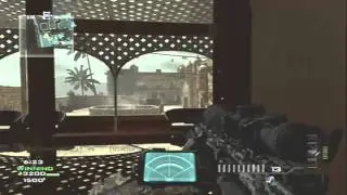 Modern Warfare 3 Barrett .50cal Gameplay | 25-8