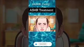 ASMR Head Treatment #asmr #animation #satisfying #relax #relaxing #skincare #shots #shorts #short