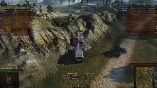 World of Tanks - Tier 9 Gameplay - Dicking around with a Tier 10 TD