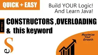 # 11 | CLASS 10 |JAVA | CONSTRUCTORS | THIS KEYWORD | BLUEJ |  CONSTRUCTOR OVERLOADING