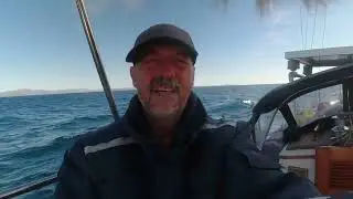 Sailing to Bahia Asuncion Baja California