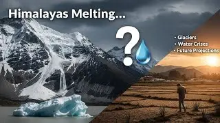 || Himalayas पिघल रहे हैं... अब क्या होगा? || Glaciers, water crises, and future projections ||